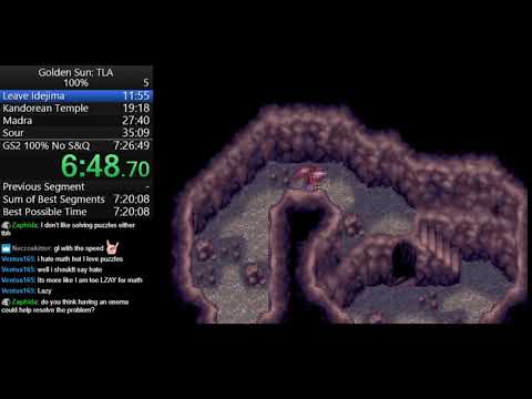 Golden Sun: The Lost Age - 100% No S&Q Speedrun (Bronze PW, No Limit) in 7:20:13 [WR]