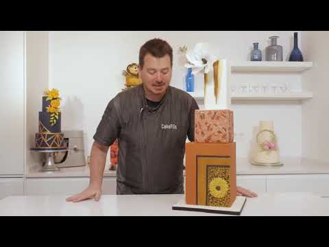 Moroccan Wedding Cake Tutorial