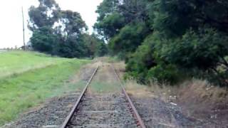 preview picture of video 'The site of where the old Clyde Station was on the Leongatha Line'