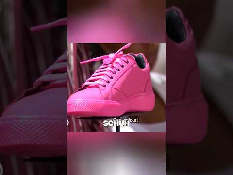 Sie machen aus Kaugummi Schuhe 🤯👏 #shorts