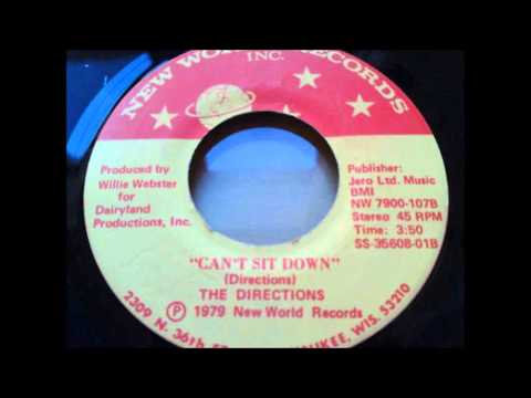 Directions  - Can't Sit Down (New World Records)