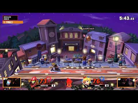 Versed Ace (Samus) vs JimRude (Peach) - FU #10: Losers Final