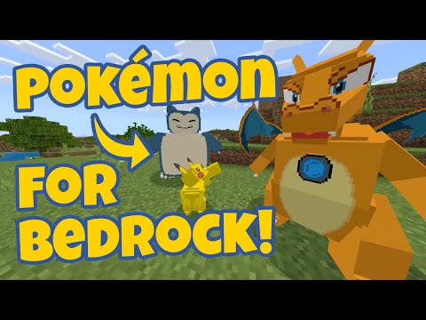 Ultimate Pixelmon Add-on for Minecraft Bedrock! Catch 'em all now!