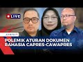 FULL Analisis Pakar Dokumen Rahasia Capres Cawapres Publik Tak Bisa Akses Ijazah Ada Apa