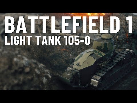 LIGHT TANK 105-0 - Battlefield 1 - FULL GAMEPLAY