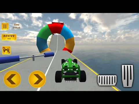 Formula Ramp Car Stunt #1 | Level 1 to 5 | Car Gaming