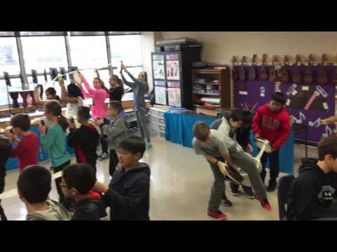 Dragon Dance game - Mrs. Honsa's 5th grade class (2016-17)