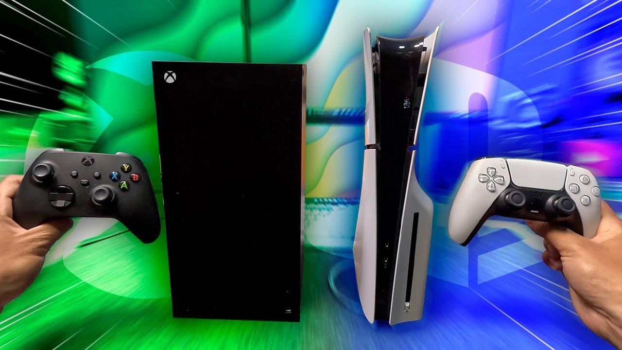 PS5 SLIM VS XBOX SERIES X - QUAL MELHOR ? #COMPARATIVO