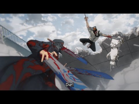 Denji vs Katana Devil Full Fight | Chainsaw Man Ep. 9 [HD] 1080p