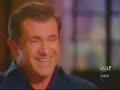 Mel Gibson S Passion Primetime Live Interview With Diane Sawyer 2004