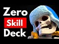 ANYONE Can Win With This NO SKILL Giant Skeleton Deck