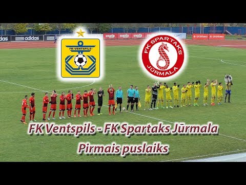 FK Ventspils - FK Spartaks Jūrmala (1.puslaiks 04.11.2017)