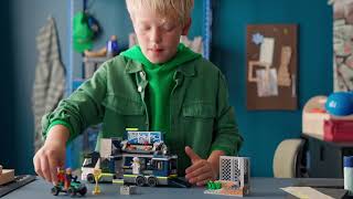 LEGO® City 60418 Mobilní kriminalistická laboratoř policistů