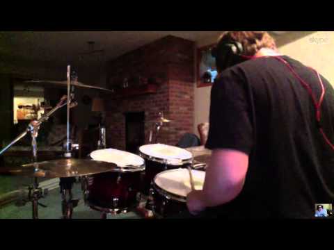 uReact drumming while he doesnt know im recording