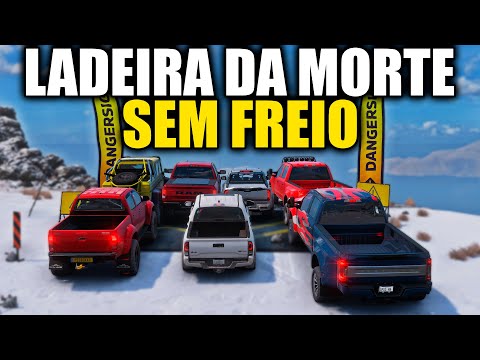 LADEIRA SEM FREIO - SÓ VALE CAMINHONETE - FORZA HORIZON 5 GAMEPLAY