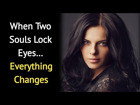 This Is What Happens When Two Souls Lock Eyes | Deep Psychology Facts Explained
