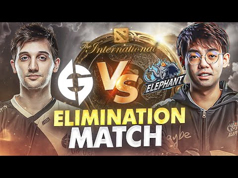 EG vs ELEPHANT CRAZY ELIMINATION MATCH !! TI10 THE INTERNATIONAL Dota 2