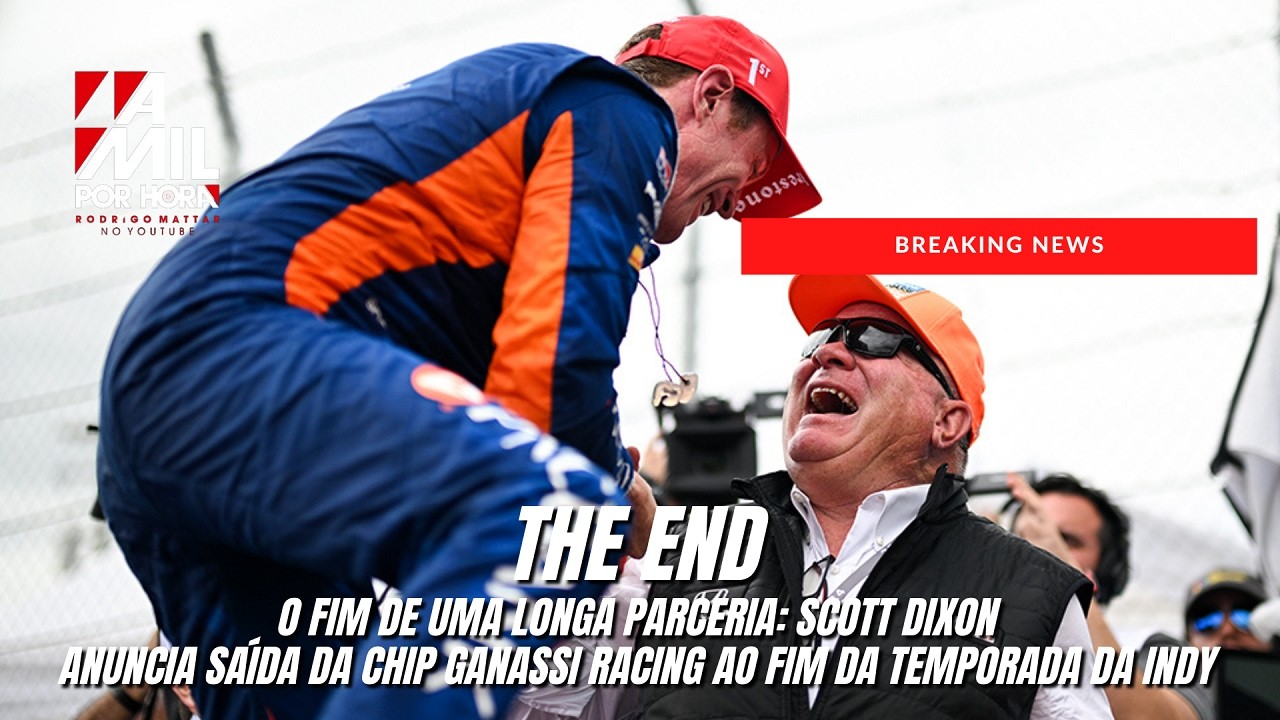 BREAKING NEWS | DIXON FORA DA GANASSI! A LENDA PARTE PARA NOVOS DESAFIOS A PARTIR DE 2027 #indycar
