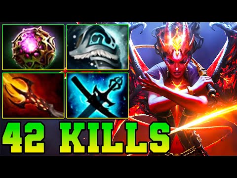 42 Kills in Just 35 Minutes QOP Dota 2 Mid Lane  - Best Queen Of Pain Dota 2 Pro Gameplay Guide 7.37