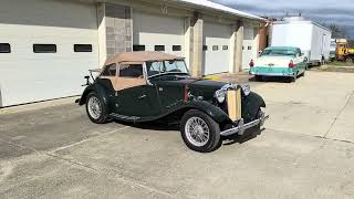 1952 MG TD Start Up and Test Drive