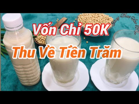 Bí Quyết Nấu Sữa Đậu Nành Thơm Ngon Để Kinh Doanh Siêu Lợi Nhuận || Cùng Mai Vào Bếp #22