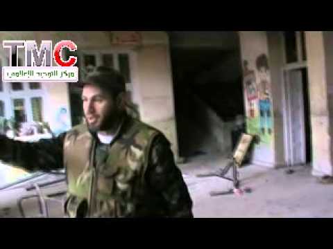 تدريب العناصر على السلاح من قبل كتيبة الصفوة الإسلامية في ريف حلب