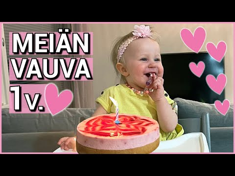 Vauvan 1v synttärit. 👶🎂