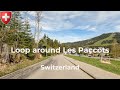 Driving Switzerland A Loop Around Les Paccots 4K Scenic Drive