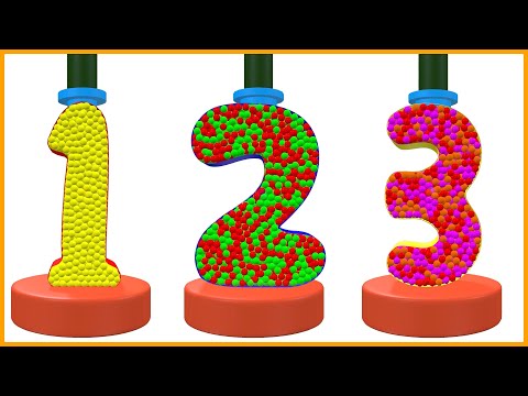 Learn Numbers From 1 To 10 | 12345 Counting for Kids | 123 Number Names | 1234 Numbers Song