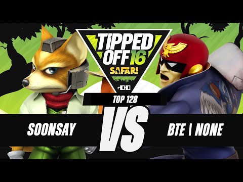 Tipped Off 16: Safari - Soonsay (Fox) vs BTE | n0ne (C. Falcon) - SSBM Singles Top 128 WQF