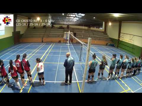 2DF de Voleibol de Castilla y Leon: CD Cristo Rey 3 - 0 Universidad de Burgos 28/1/2018