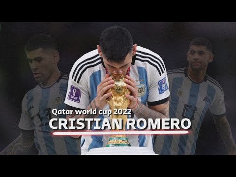 CRISTIAN ROMERO WORLD CUP -2022 HD || ALL SKILL,TACKLE &GOAL REVIEW || He is a versatile defender...