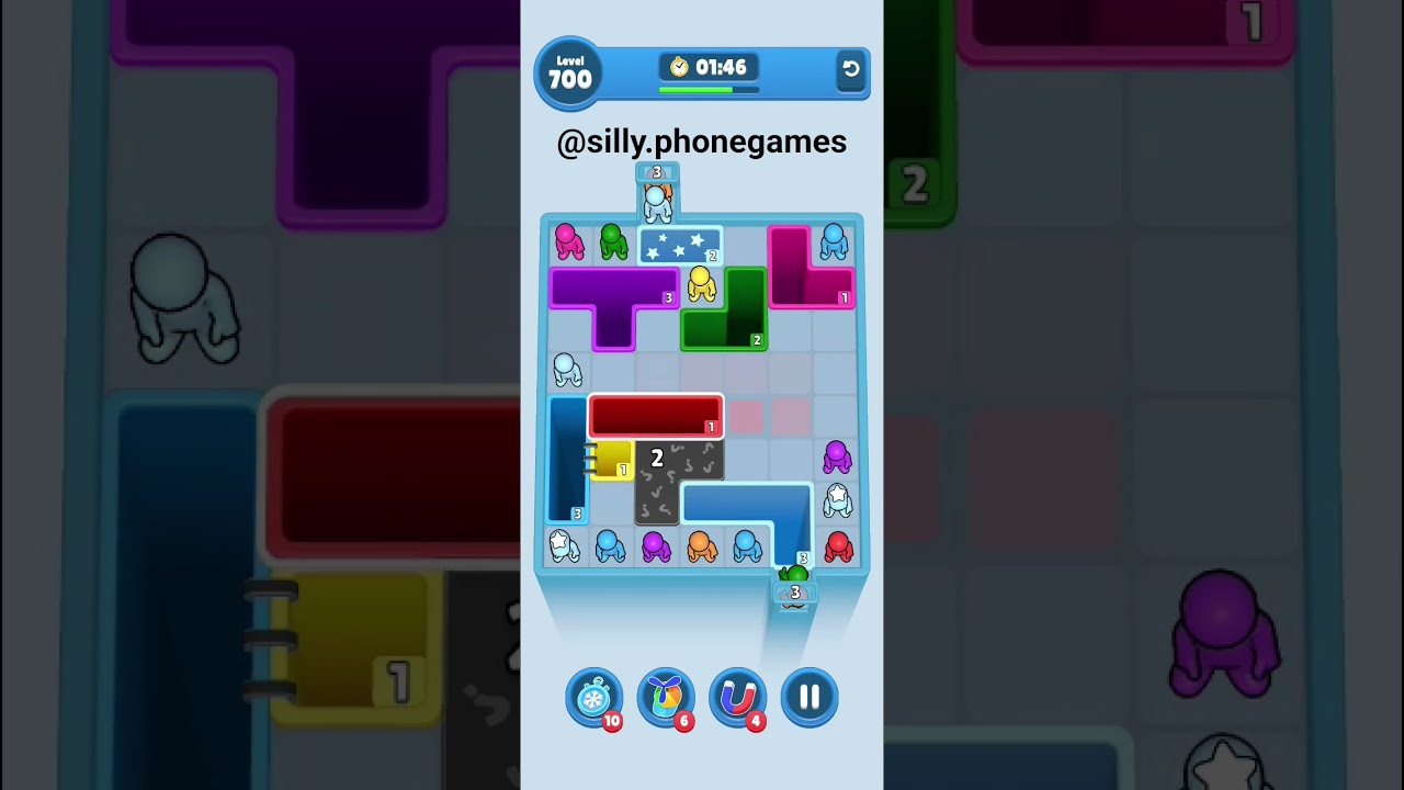 Drop Away Level 700 Walkthrough Solution