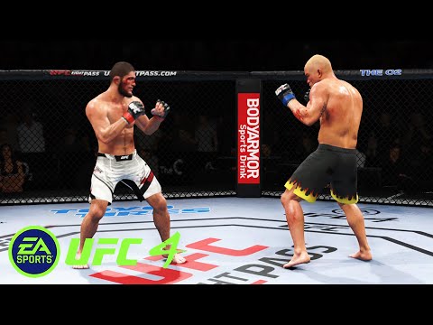 UFC4 Khabib Nurmagomedov vs Tito Ortiz EA Sports UFC 4 PS5