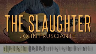 The Slaughter - John Frusciante |HD Guitar Tutorial With Tabs