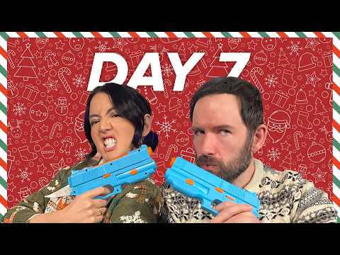 XMAS CHALLENGE Day 7: Jane vs. Andy | Point Blank Light Gun Challenge! 🔫