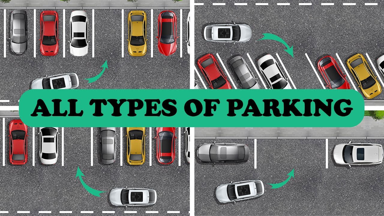 ALL TYPES of Parking in ONE Video! Parallel/Straight/Angle Parking