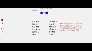 Sample activity by Erin Lenz