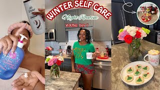 Winter Self Care Night Routine | Shower Routine + Skincare | VLOGMAS DAY 7