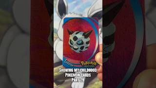 Childhood Pokemon cards PT28 #pokemon #nostalgia #throwback #pokemontcg #panini