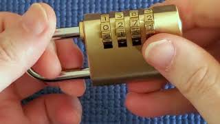 (Picking 150) Yale (Y150B/40) combination padlock decoded