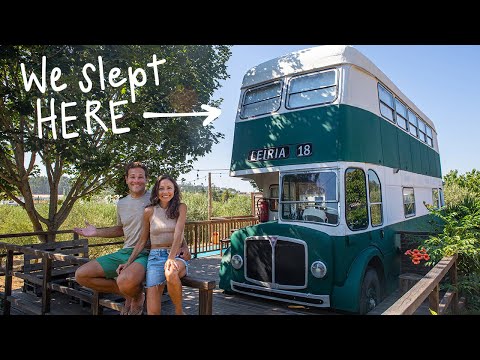 GORGEOUS DOUBLE DECKER BUS HOUSE 😍 DIY PROJECT IN PORTUGAL