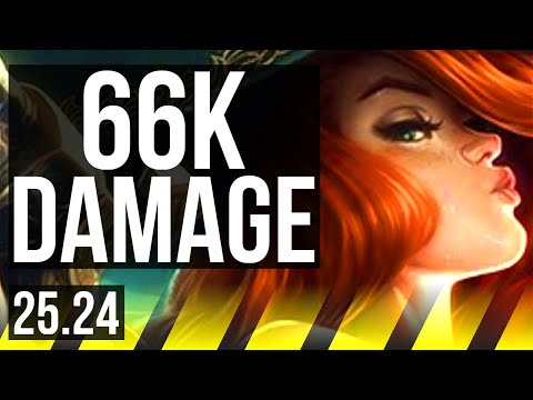 MISS FORTUNE & Nautilus vs CAITLYN & Bard (ADC) | 66K damage | EUW Challenger | 25.24
