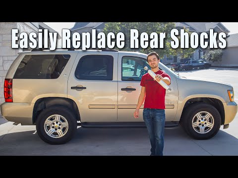 Easily Replace Rear Shocks 2007-2014 Chevrolet Tahoe (Suburban, Silverado)