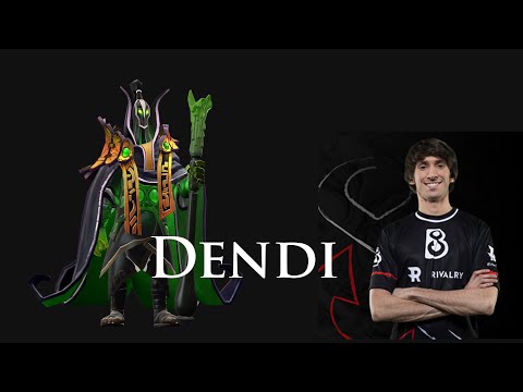 Dendi [Rubik] - PLAYER PERSPECTIVE -  SUPPORT GAMEPLAY