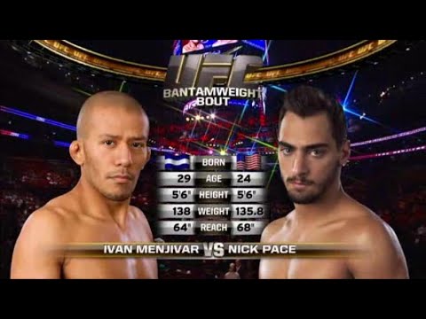 Ivan Menjivar vs Nick Pace full fight