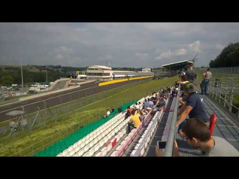 International GT Open 2018 Hungaroring - race 1 start, T1