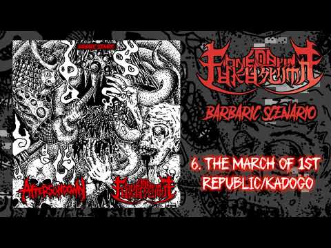 Aftersundown & One Day In Fukushima - Barbaric Scenario [2020 Grindcore]