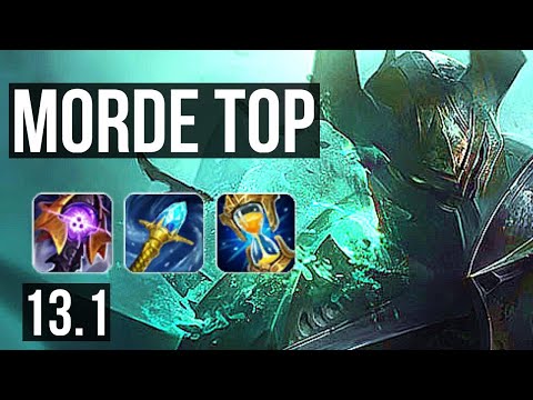 MORDEKAISER vs PANTHEON (TOP) | 1.5M mastery, 17/3/9, 500+ games, Dominating | EUW Master | 13.1
