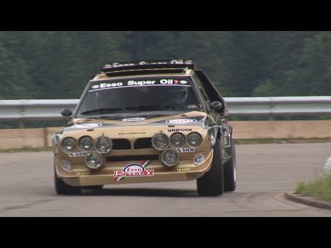 Lancia Delta S4 Group B by GRIP Niki Schelle at Swiss Hillclimb Hemberg 2014